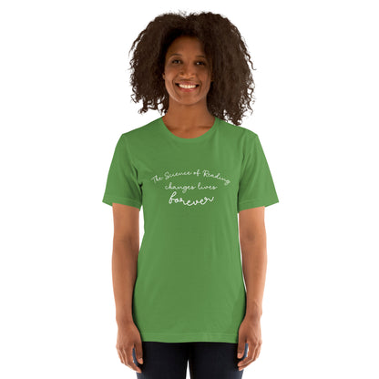 Unisex t-shirt Reading teacher educator gift science of reading book coach interventionist phonics